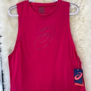 Asics HIGH SHINE SPIRAL TANK MSRP $22 "XL